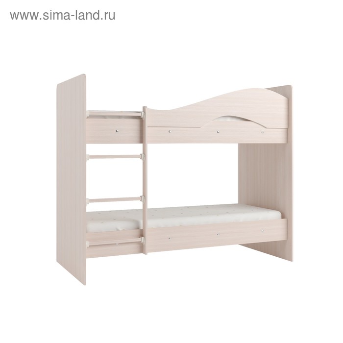 Кровать 2-х ярусная 800х1900, Млечный дуб