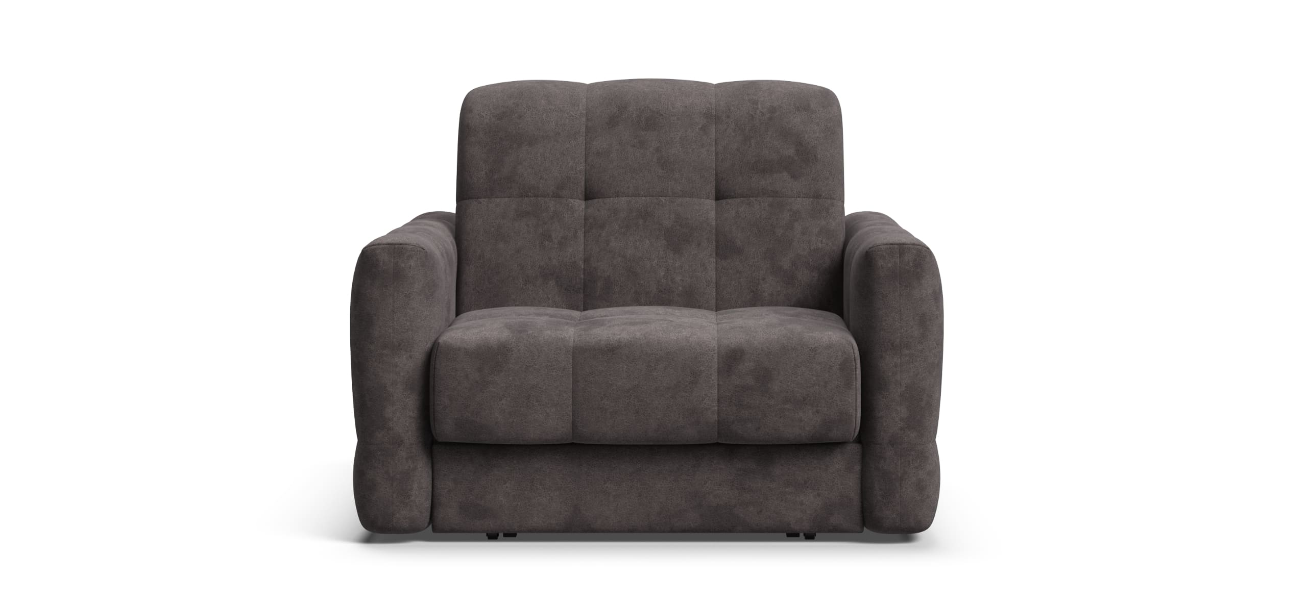 Босс Слип кресло-кровать Велюр Алькантара серый