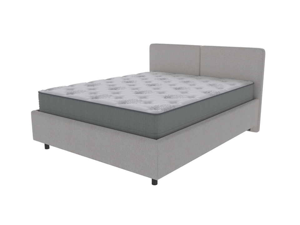 Кровать Орматек Twin с подъёмным механизмом (Ткань: Рогожка Тетра Слива) 140x190